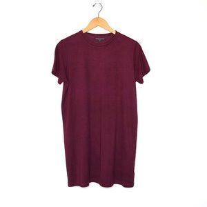Brandy Melville Burgundy Short Sleeve Long L